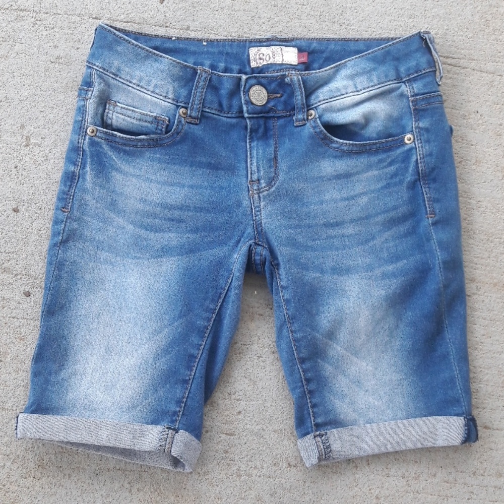 Authentic American Heritage Blue Jean Shorts singl